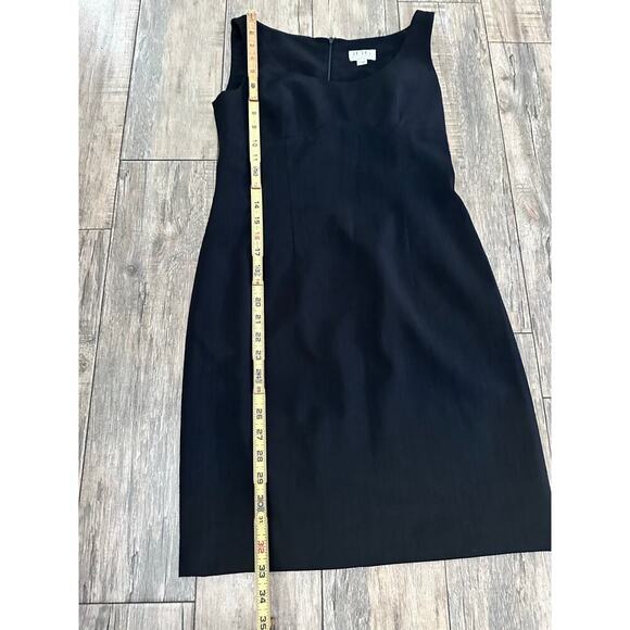Vintage BCBGMAXAZRIA Women's Black Sleeveless Sheath Mini Dress Size 4 Y2K - Picture 9 of 14